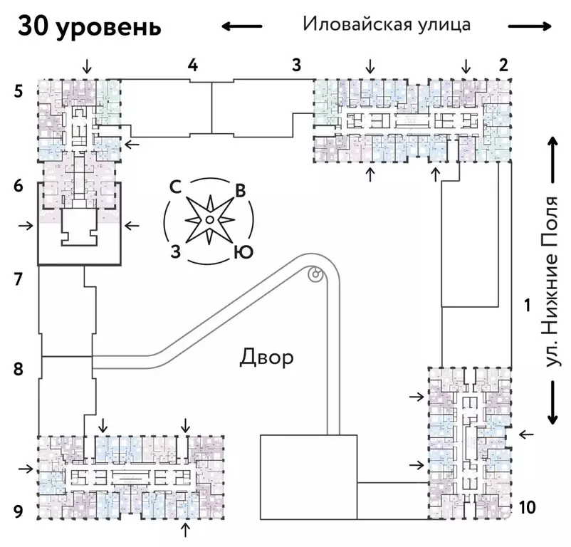 3-к кв. Москва Иловайская ул. (53.8 м) - Фото 1