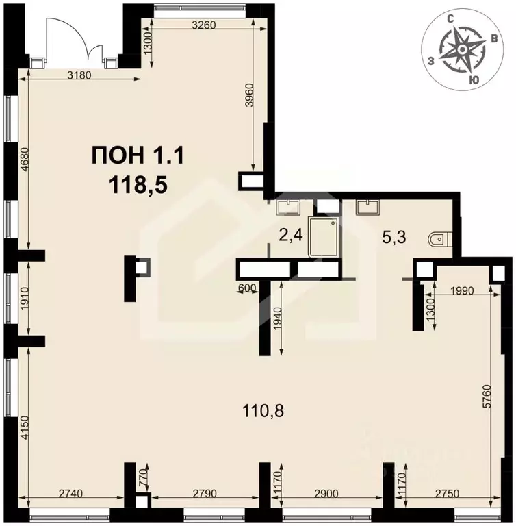 Торговая площадь в Московская область, Химки Клязьма-Старбеево мкр, ... - Фото 2