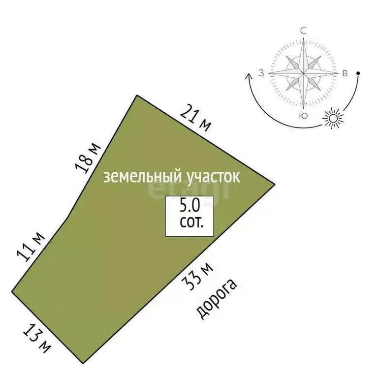 Участок в Крым, Ялта муниципальный округ, Гаспра пгт ш. ... - Фото 2