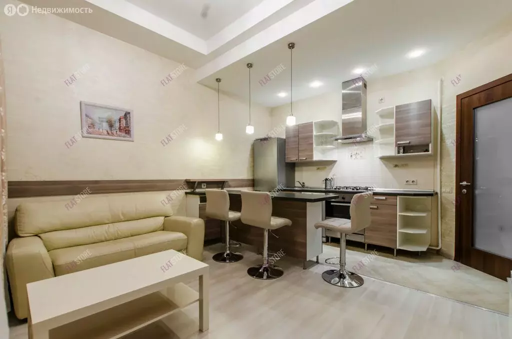 1-комнатная квартира: Санкт-Петербург, улица Бонч-Бруевича, 2/3 (47.2 ... - Фото 1