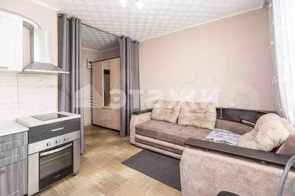 Квартира-студия, 19,5 м, 1/3 эт. - Фото 1