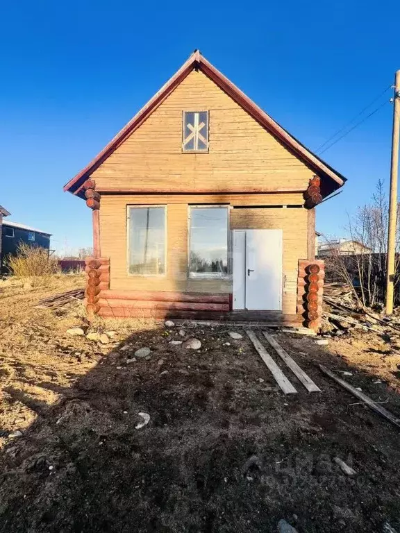 Дом в Карелия, Прионежский район Р-21 Кола, 419-й км (86 м) - Фото 0