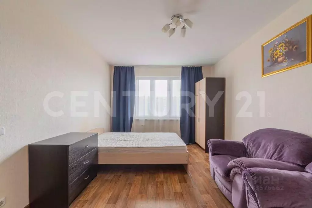 Квартира, 1 комната, 36.4 м - Фото 1