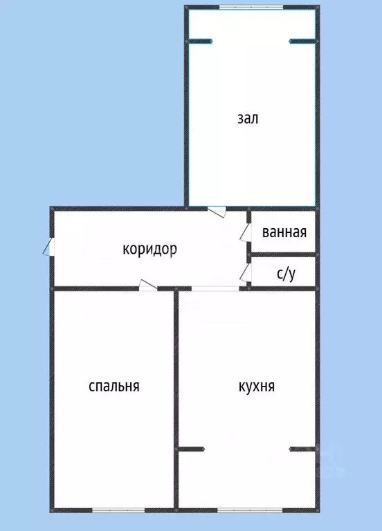 2-к кв. Дагестан, Махачкала ул. Магомедтагирова, 176 (65.0 м) - Фото 1