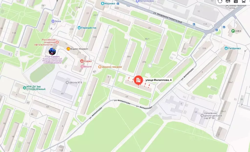 Свободной планировки кв. Московская область, Подольск ул. Филиппова, 4 ... - Фото 2