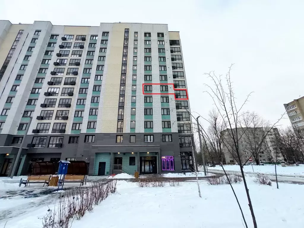 Продаётся 2-к квартира, 56.3 м - Фото 0