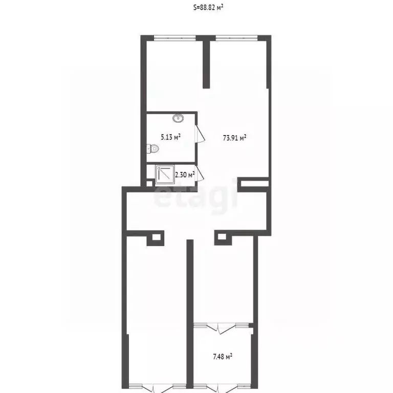 Помещение свободного назначения в Ростовская область, Ростов-на-Дону ... - Фото 1