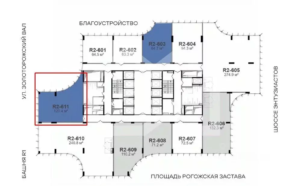 Офис в Москва ул. Золоторожский Вал, 11С1 (120 м) - Фото 1