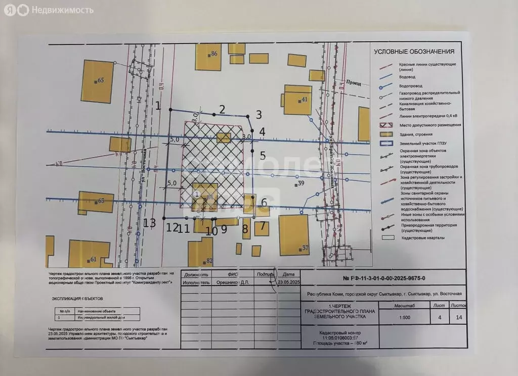 Участок в Сыктывкар, Восточная улица, 84 (8.8 м) - Фото 2