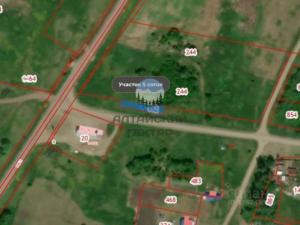 Участок в Алтайский край, Алтайский район, с. Нижнекаменка Камчатский ... - Фото 2