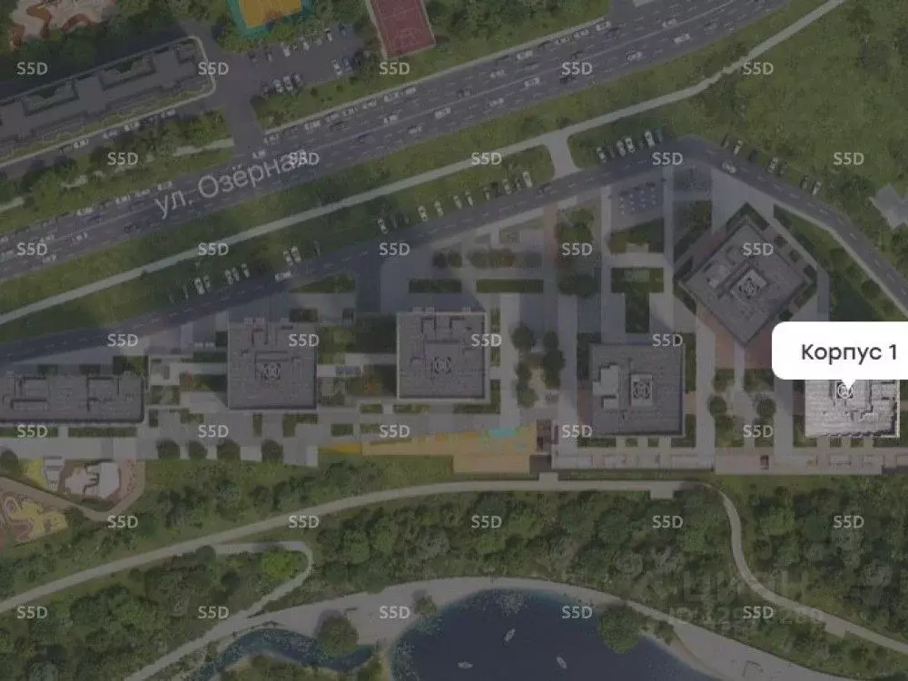 Торговая площадь в Москва Озерная ул., 1к1/1 (35 м) - Фото 2