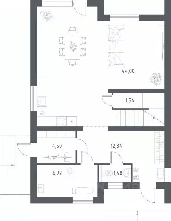 Дом в Московская область, Истра городской округ, Истра дом кп 1.1 (164 ... - Фото 1