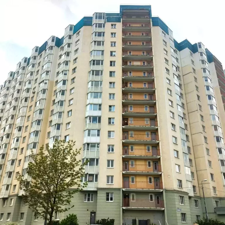 1-комнатная квартира: Санкт-Петербург, Богатырский проспект, 48к1 ... - Фото 0