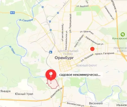 Участок в Оренбургская область, Оренбург Пенсионер СНТ, 757 (7.65 ... - Фото 2