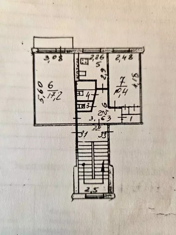 2-к кв. Иркутская область, Иркутск ул. Маршала Конева, 28 (43.7 м) - Фото 2