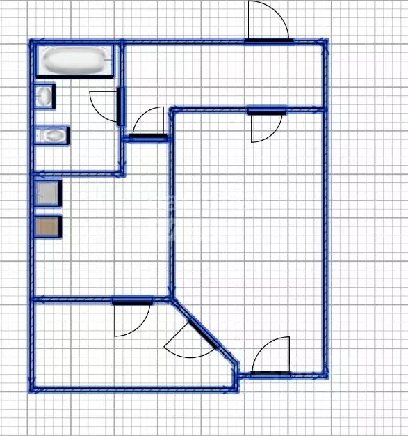 1-к кв. Ульяновская область, Ульяновск Отрадная ул., 14к2 (34.0 м) - Фото 2