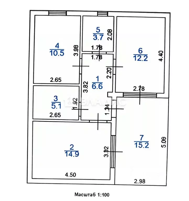 Дом в Краснодарский край, Ейский район, Красноармейское с/пос, пос. ... - Фото 2