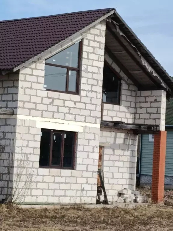 Дом в Ленинградская область, Киришский район, Кусинское с/пос, д. ... - Фото 2