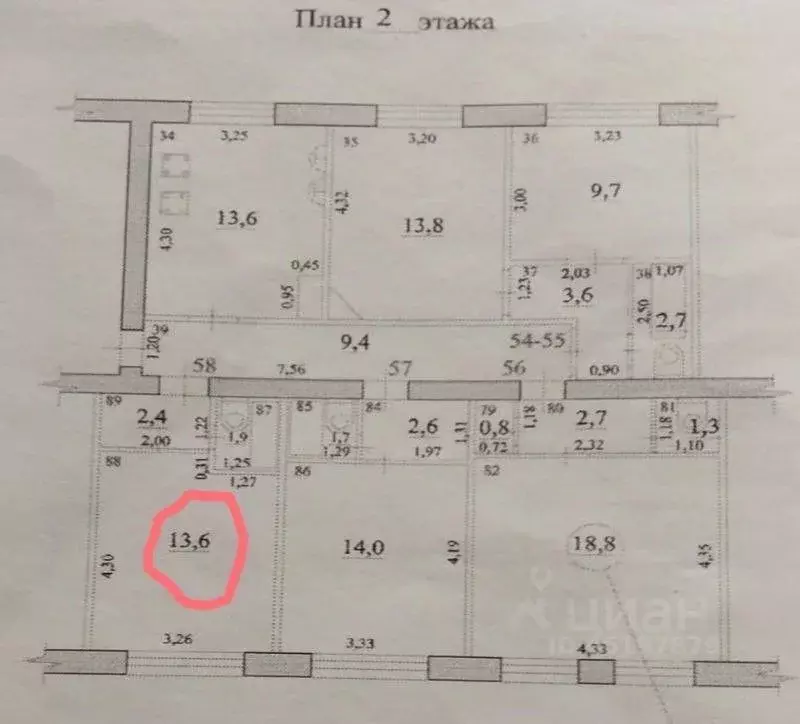 5-к кв. Самарская область, Самара Путейская ул., 20 (18.0 м) - Фото 2