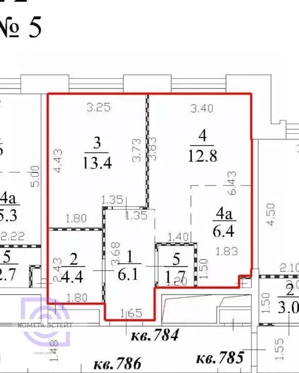 2-к кв. Москва ул. Академика Королева, 21 (44.8 м) - Фото 1
