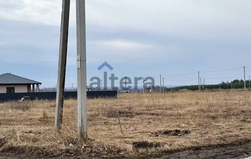 Участок в Татарстан, Лаишевский район, с. Сокуры ул. Рощинская (7.0 ... - Фото 0