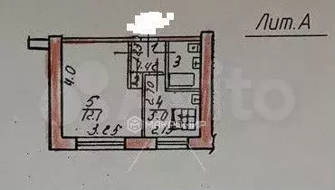 1-к. квартира, 21,4 м, 4/5 эт. - Фото 0