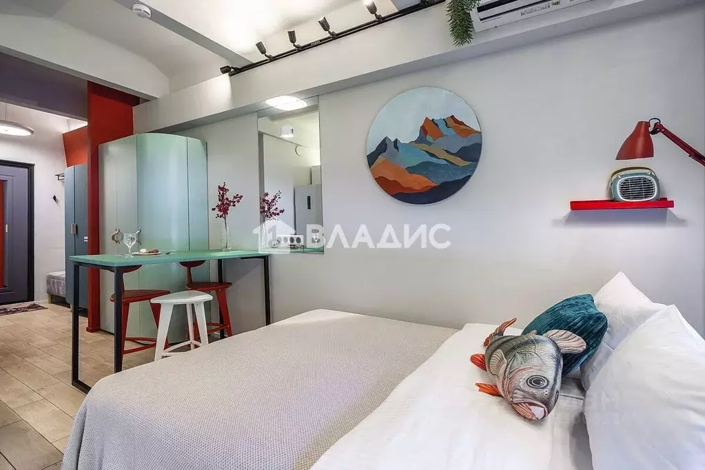 Студия Москва ул. Клары Цеткин, 18к3 (19.6 м) - Фото 2