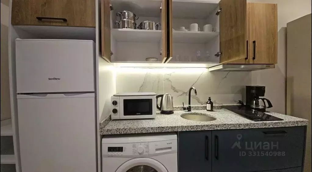 Студия Краснодарский край, Сочи Бытха мкр, ул. Ясногорская, 16/2к7 ... - Фото 2