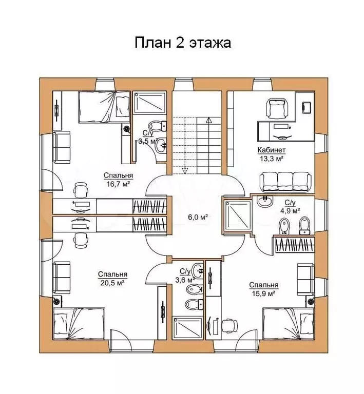 Дом 280 м на участке 8,5 сот. - Фото 1
