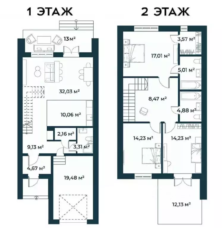 Таунхаус в Владимирская область, Ковровский район, Доброград ... - Фото 2