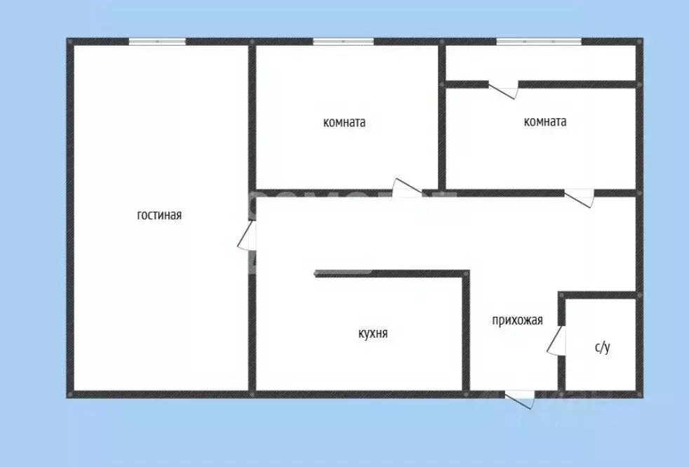 3-к кв. Дагестан, Махачкала ул. Ирчи Казака, 53Гк3 (90.0 м) - Фото 2