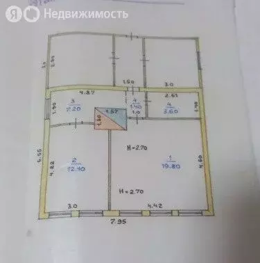 Дом в Воткинский район, деревня Молчаны, Северная улица, 1 (44.4 м) - Фото 0