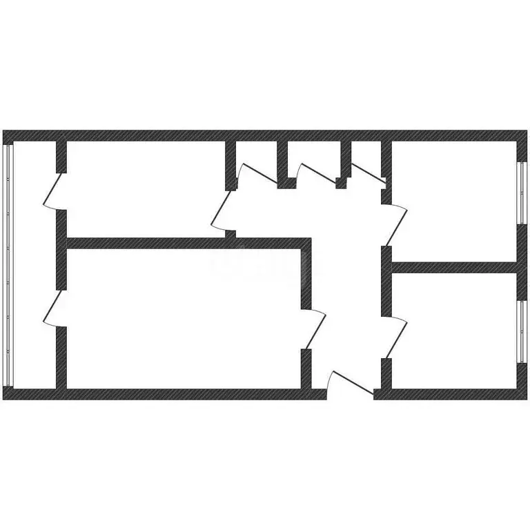 3-комнатная квартира: Новосысоевка, улица 3-я Площадка, 215 (60.6 м) - Фото 1