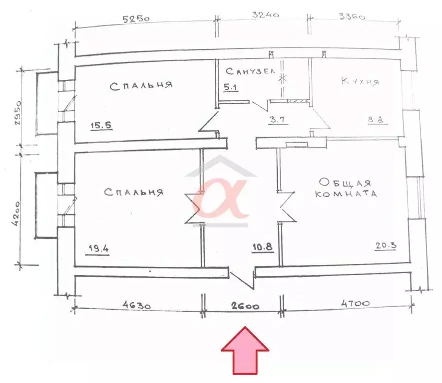 3-к кв. Кемеровская область, Кемерово Инициативная ул., 12 (84.4 м) - Фото 1