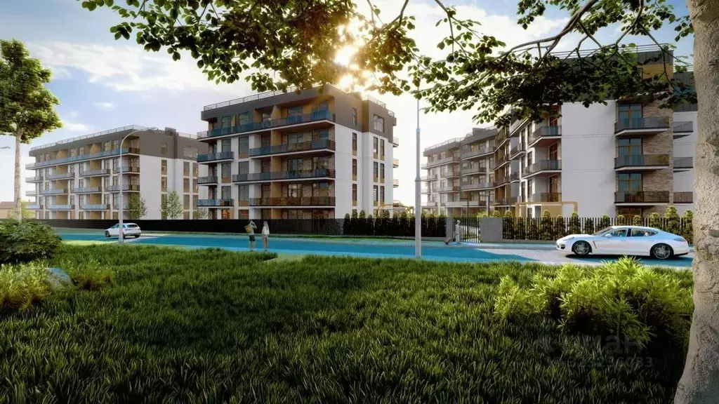 1-к кв. Калининградская область, Янтарный пгт Янтарные Сезоны жилой ... - Фото 1