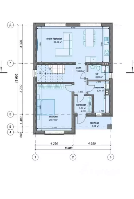 Дом в Калининградская область, Гурьевский муниципальный округ, пос. ... - Фото 2