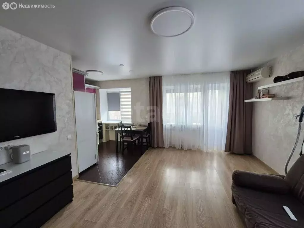 Квартира-студия: Омск, проспект Мира, 8Б (32 м) - Фото 1