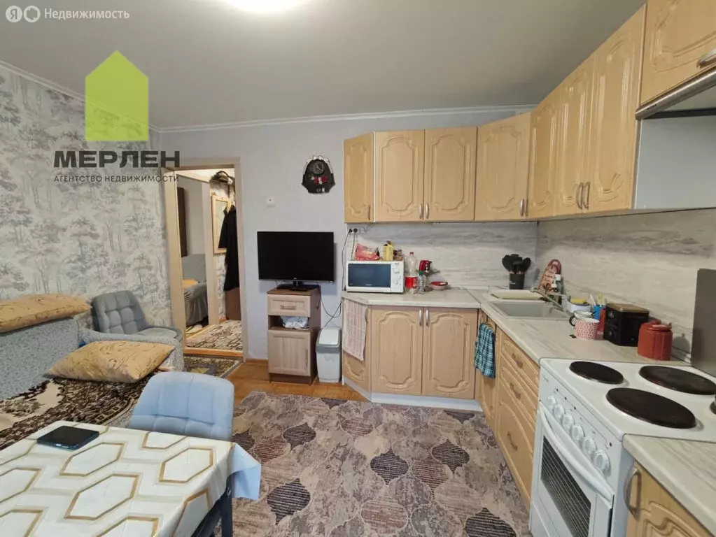 1-комнатная квартира: Сосенский, Сосенский, улица Космонавтов, 1 (35.3 ... - Фото 2