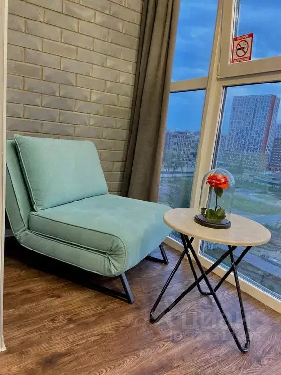 Студия Тюменская область, Тюмень ул. Газовиков, 73 (30.0 м) - Фото 1