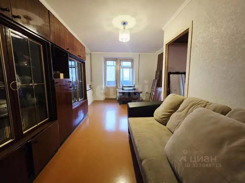 1-к кв. Нижегородская область, Нижний Новгород просп. Ленина, 61 (31.4 ... - Фото 1