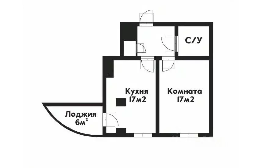 1-к кв. Краснодарский край, Геленджик Крымская ул., 19к6 (43.0 м) - Фото 2