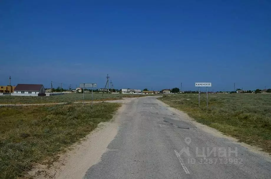 Участок в Крым, Ленинский район, Семисотское с/пос, с. Каменское  (6.0 ... - Фото 2