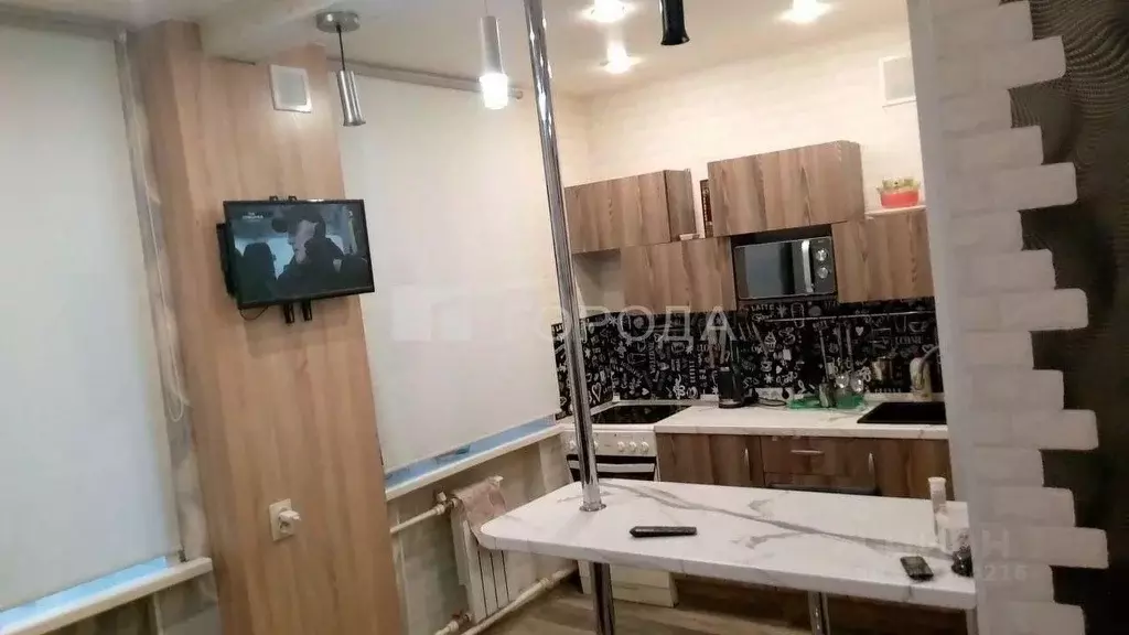 1-к кв. Новосибирская область, Новосибирск ул. Добролюбова, 110 (33.8 ... - Фото 0