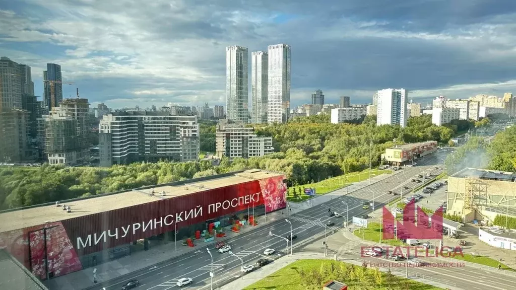 2-к кв. Москва Мичуринский просп., 45А (69.1 м) - Фото 1