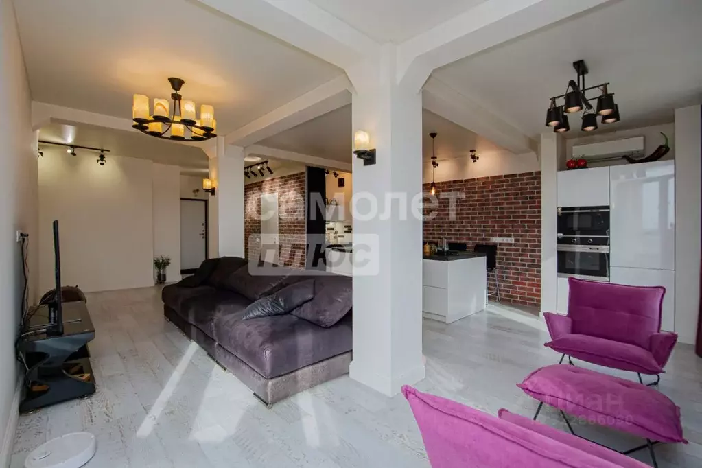 3-к кв. Липецкая область, Липецк ул. Имени Мичурина, 24 (86.0 м) - Фото 1