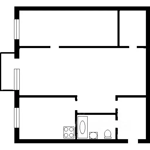 2-к кв. Свердловская область, Нижний Тагил ул. Чайковского, 106 (44.0 ... - Фото 2