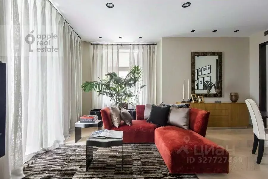 3-к кв. Москва Малая Бронная ул., 42/14 (111.6 м) - Фото 1