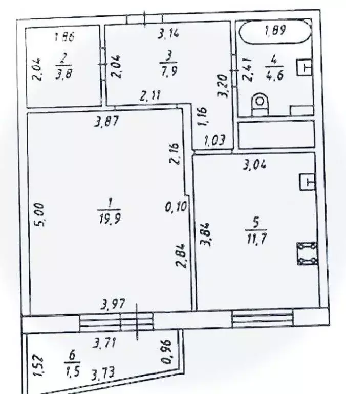 1-комнатная квартира: Казань, Чистопольская улица, 86/10 (47.5 м) - Фото 2