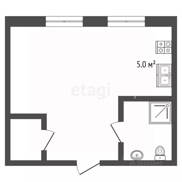1-к кв. Саратовская область, Балашовский район, Пинеровка рп Заводская ... - Фото 2