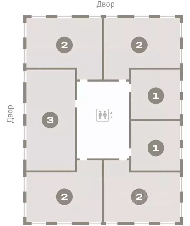 2-к кв. Свердловская область, Екатеринбург ул. Гастелло, 14 (69.24 м) - Фото 2